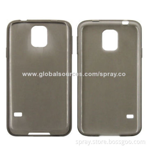 TPU Soft Gel Case for Samsung Galaxy S5, Clear Flexible TPU Material, High-quality to Prevent Fog